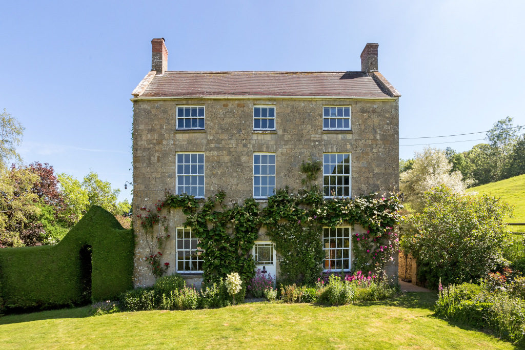 Coombe Farm, Bruton, Somerset wisteria clad country home
