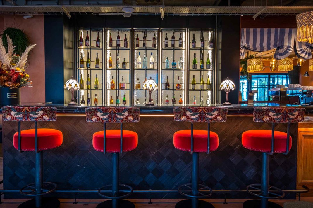 Bar at Room2 Chiswick