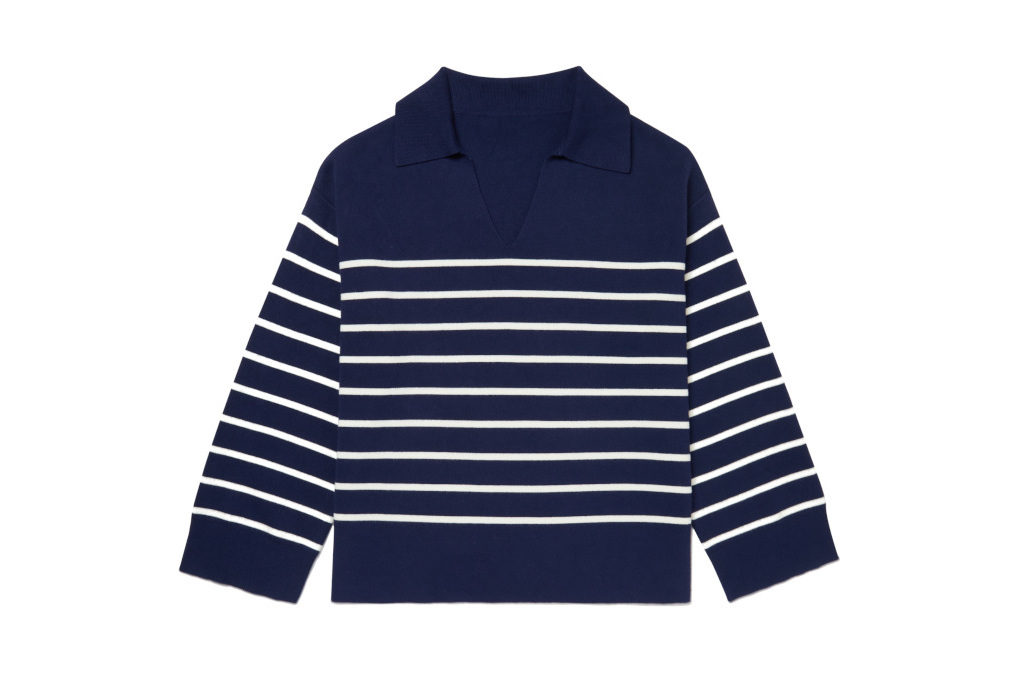 Beaufort & Blake Eling Navy Stripe Jumper