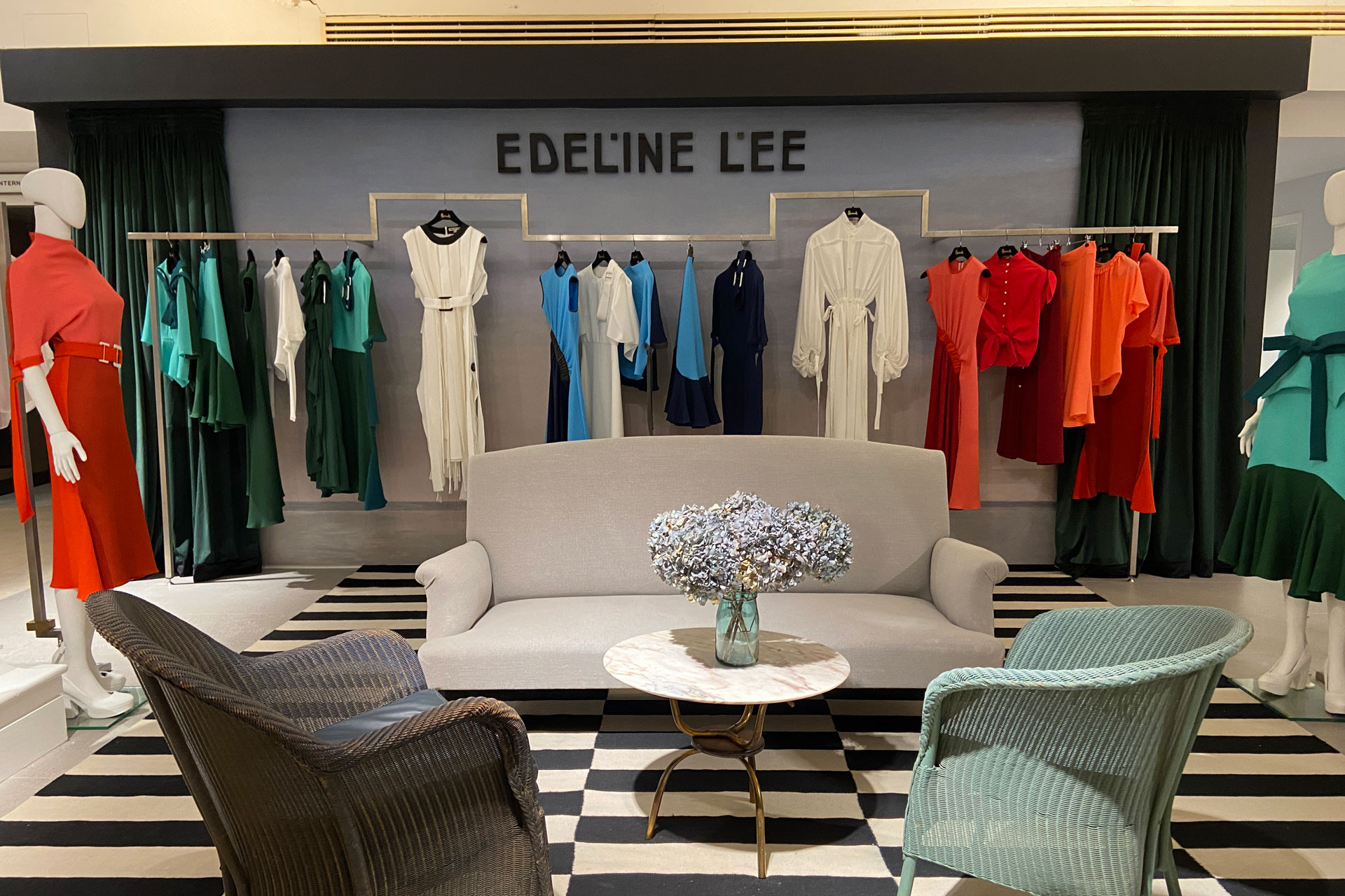 Edeline Lee at Harrods