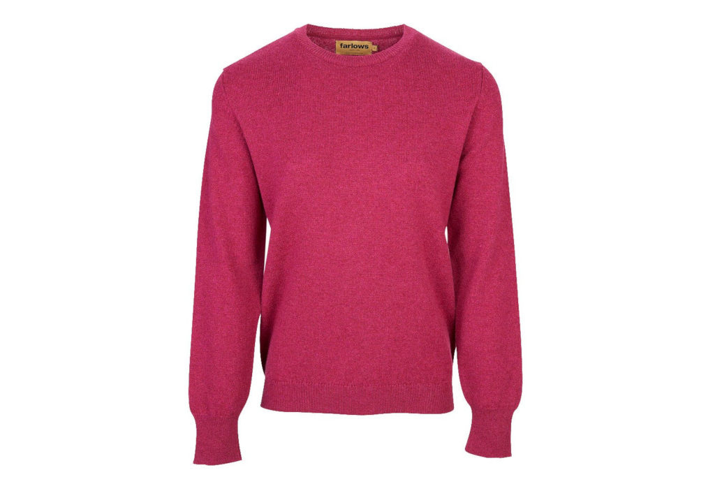 Farlows Crew Neck Lambswool Jumper