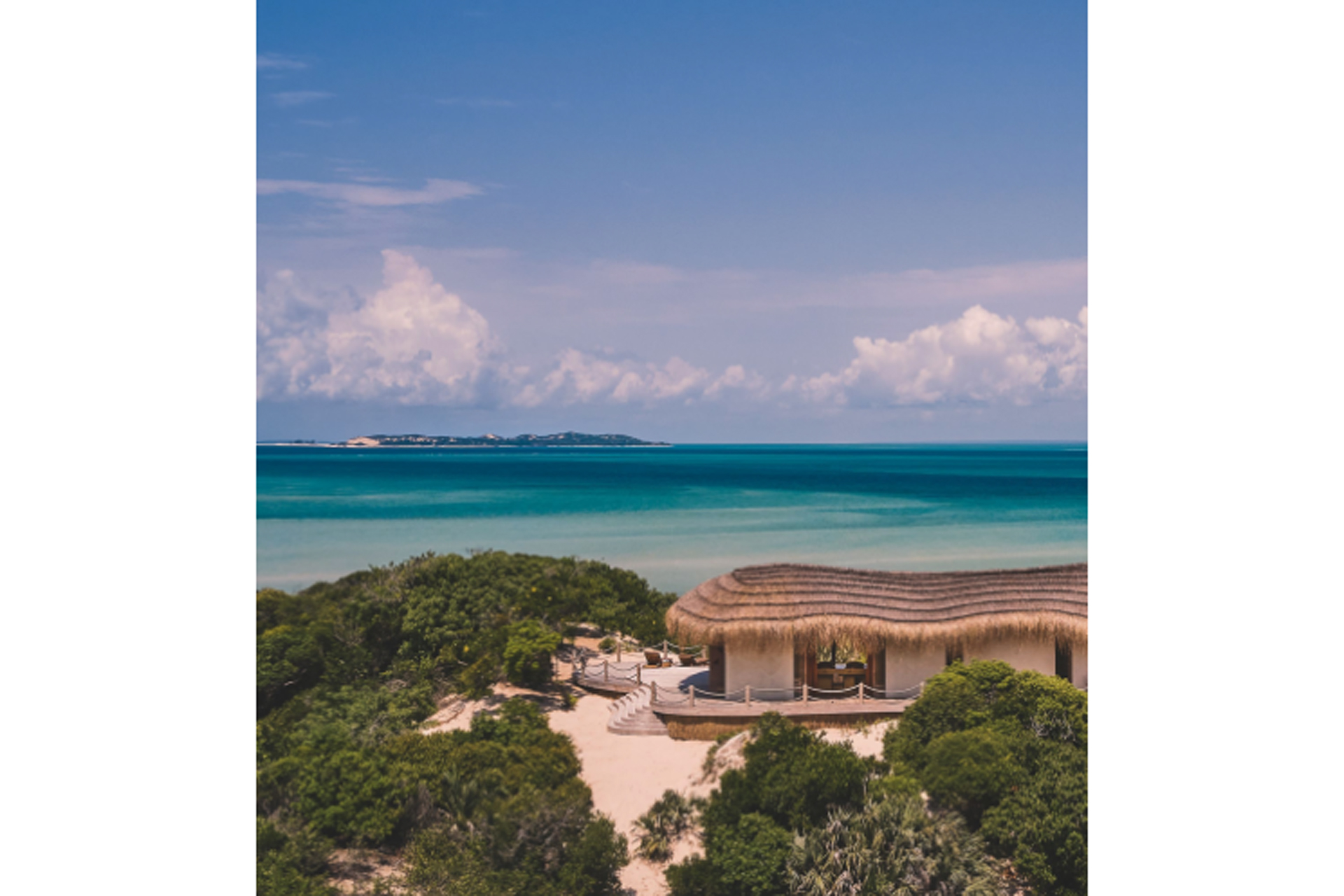 A hut on the beach