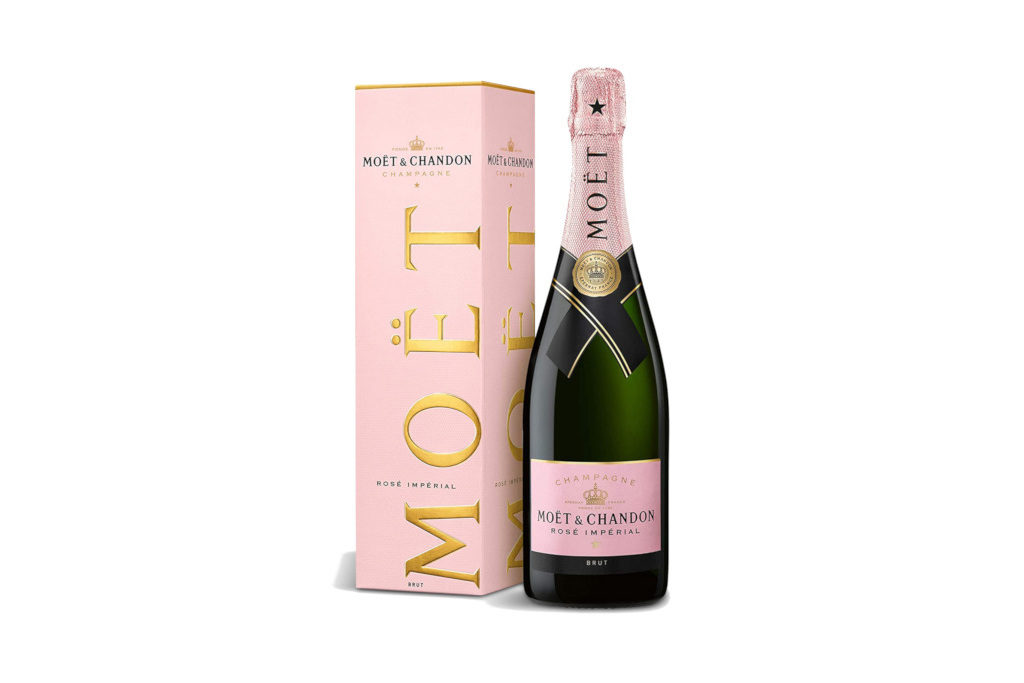 Moet & Chandon Rose NV 75cl, £48, Fenwick.co.uk