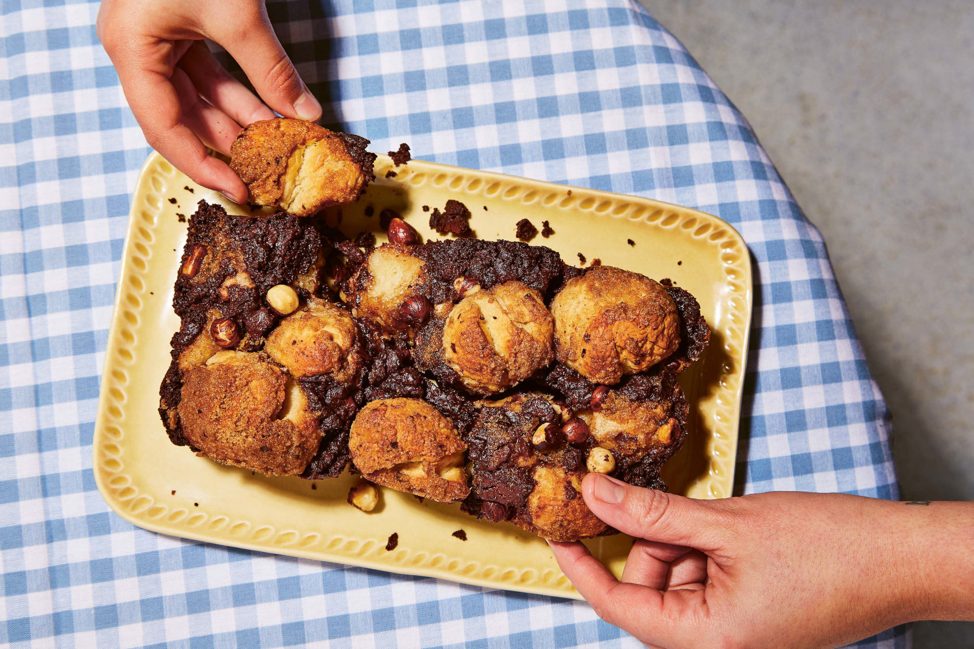 Chocolate Pull-Apart Bread