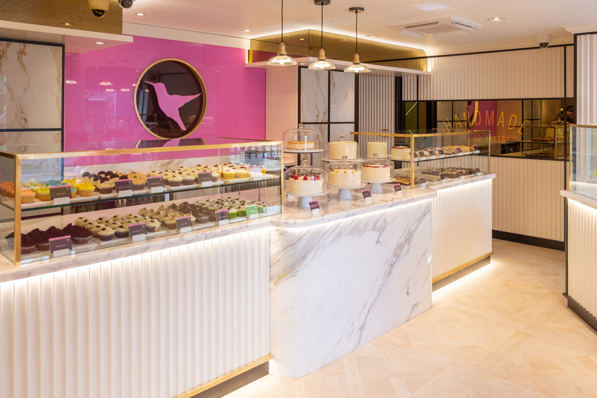 The Hummingbird Bakery, South Kensington INTERIOR SHOT