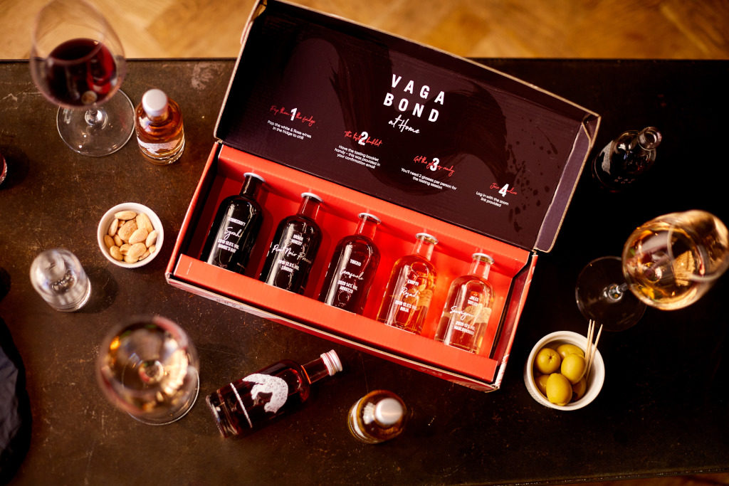 Wine subscription box