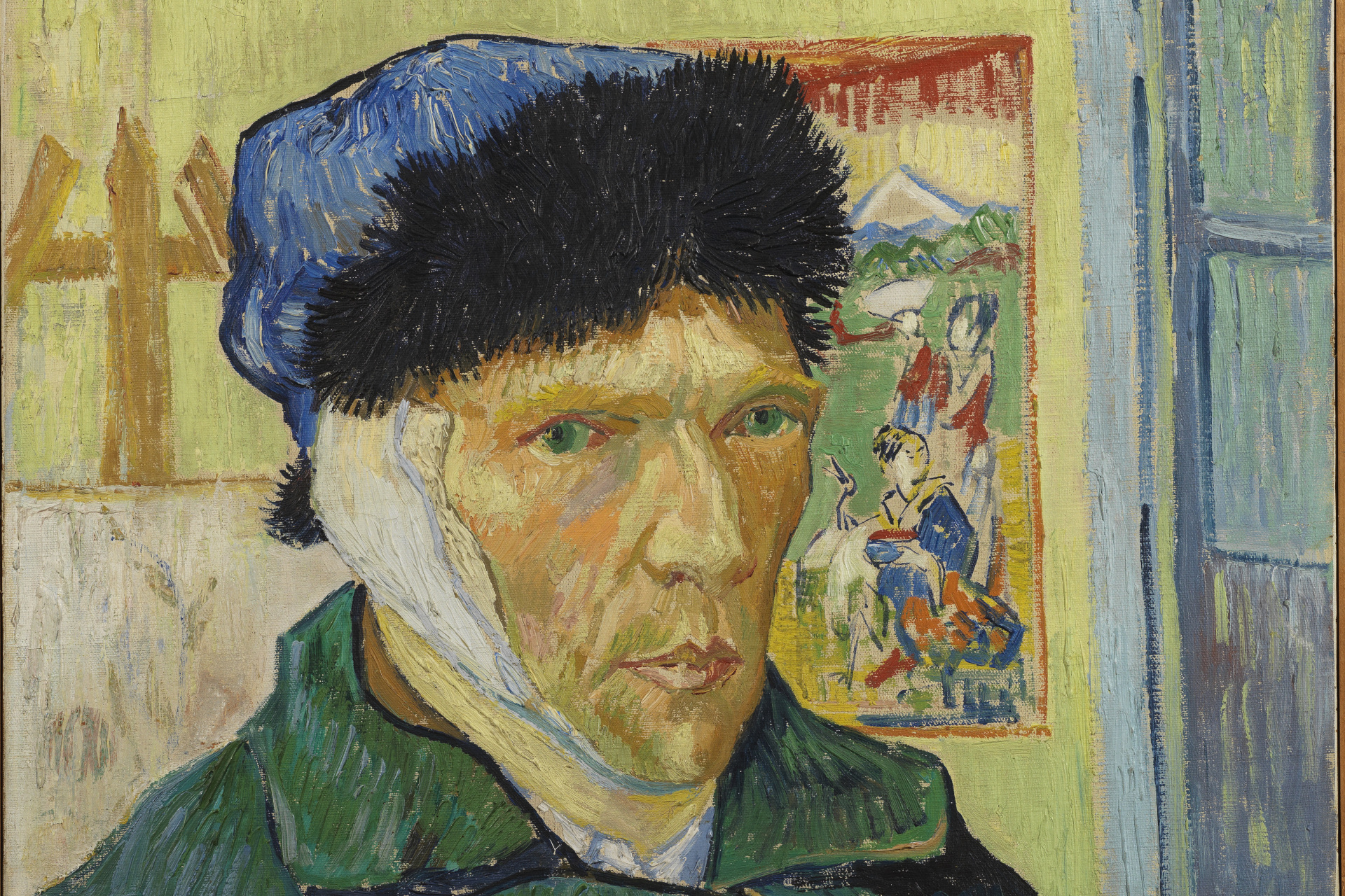 Vincent van Gogh (1853 - 1890), Self-Portrait with Bandaged Ear, January 1889, The Courtauld Gallery, London (Samuel Courtauld Trust)