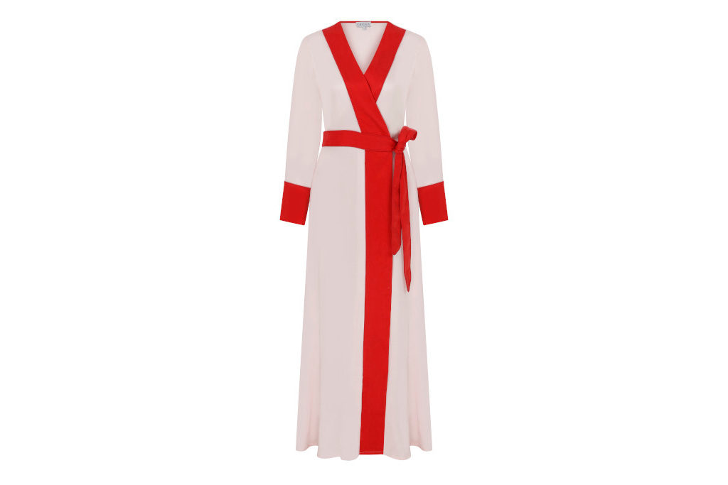DEEBA London Pink Rani Robe