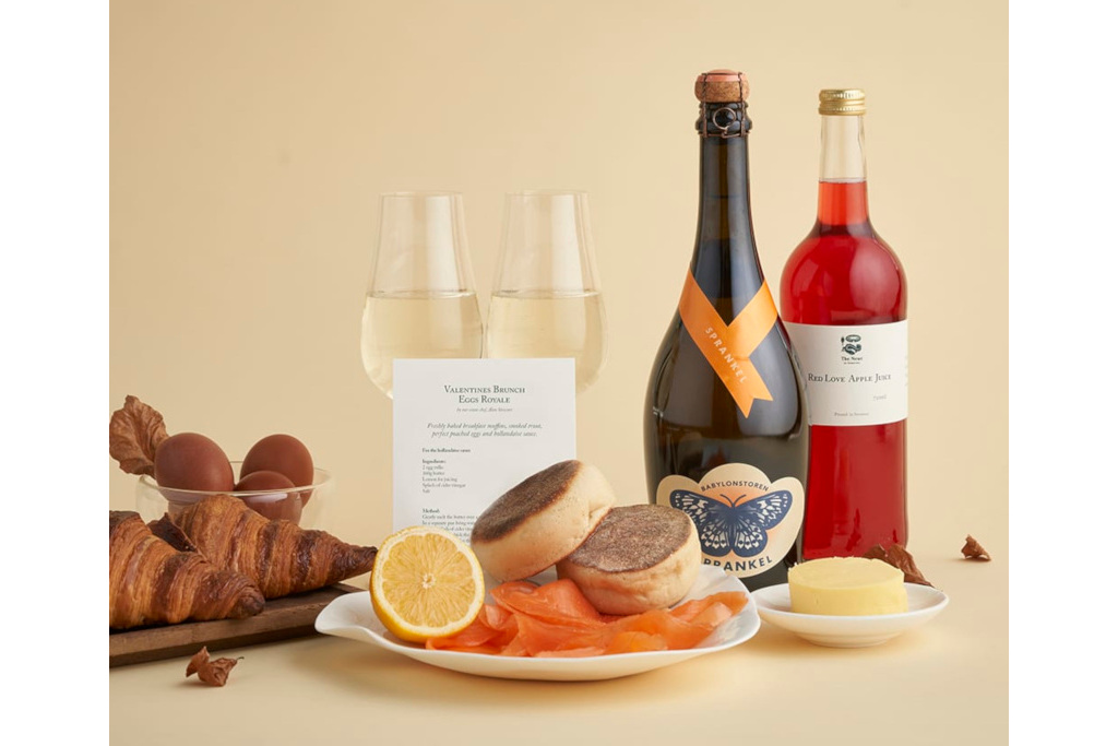 The Newt in Somerset Valentine's Brunch Hamper