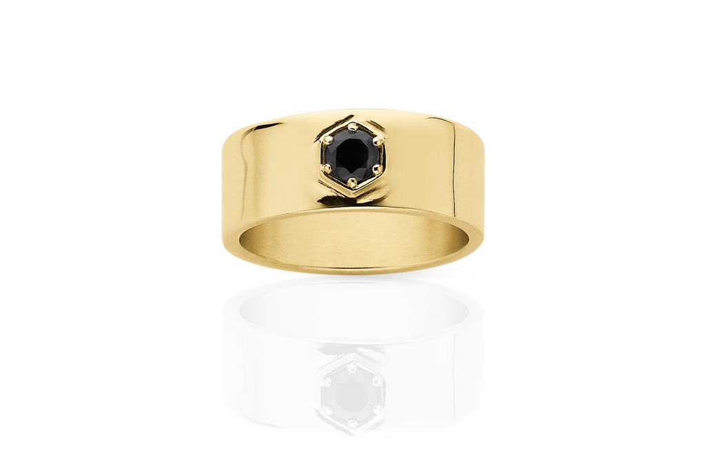 Meadowlark Hexagon Stone Band