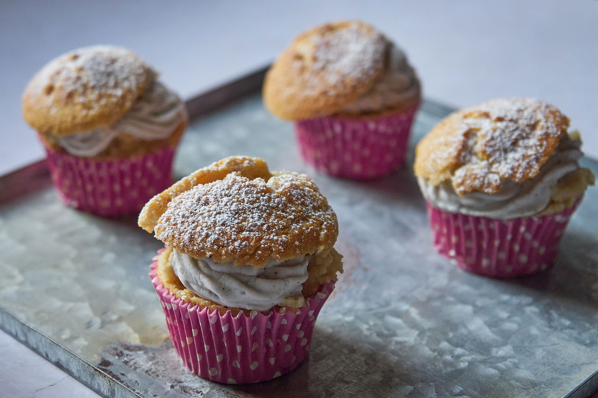 Semla cupcakes