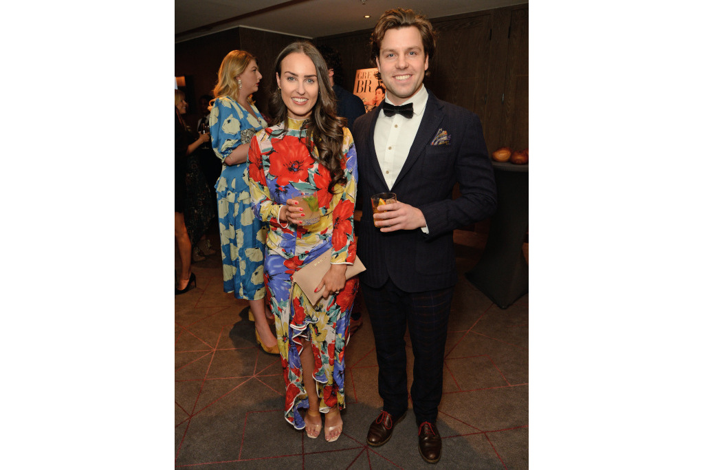 Ella Pugh and Kyle Grant at great british brands party
