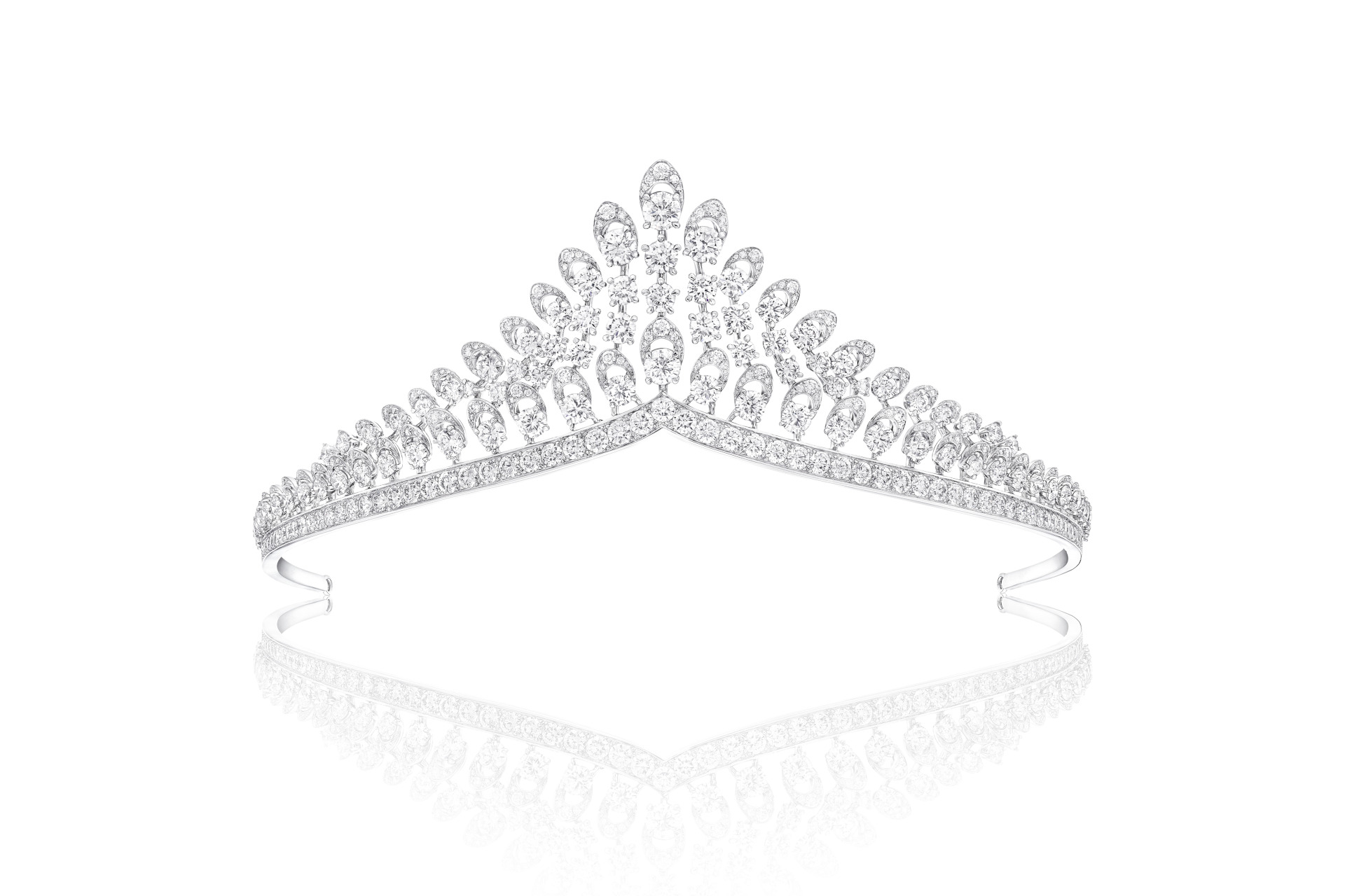 Graff Tribal collection diamond tiara (31.74cts), set in white gold