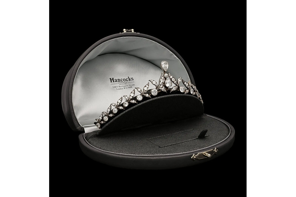 Hancocks Victorian Antique Diamond Leaf Tiara