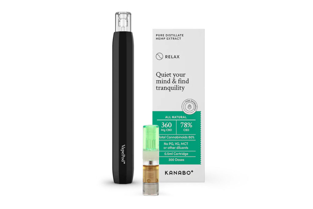 Kanabo VapePod and Relax CBD Oil