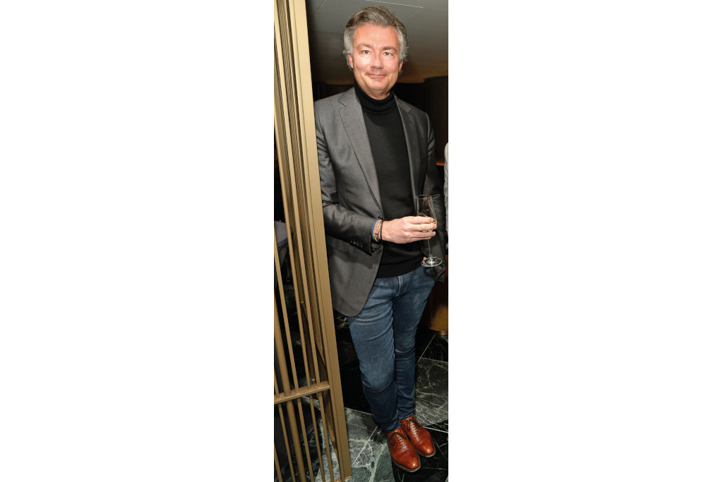 Laurent Feniou at great british brands party