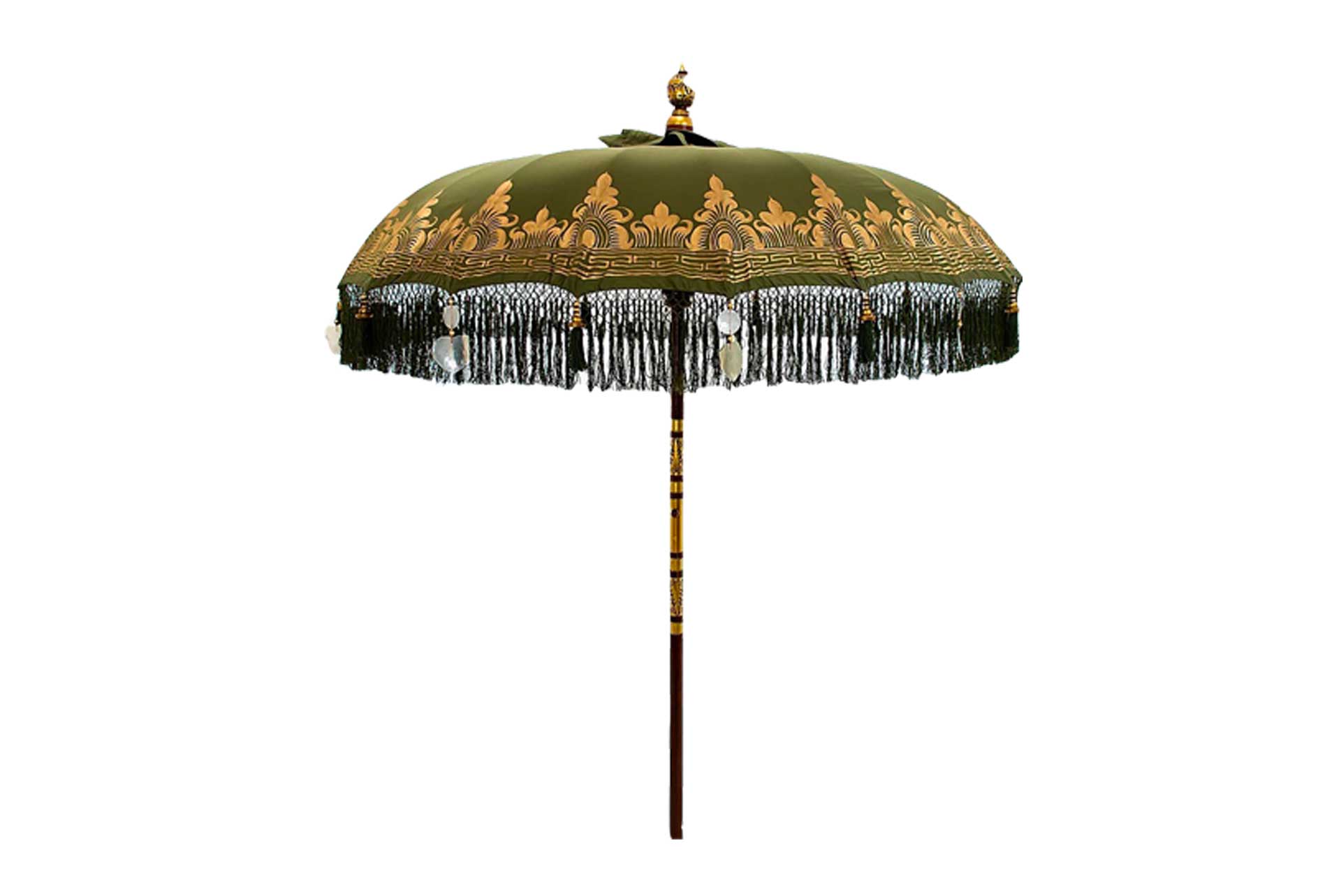 Lounge & Linger olive parasol