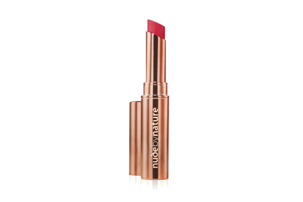 Nude by Nature Creamy Matte Lipstick in Red Blossom