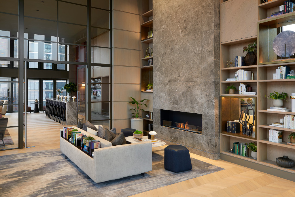 One Bishopsgate Plaza, London library