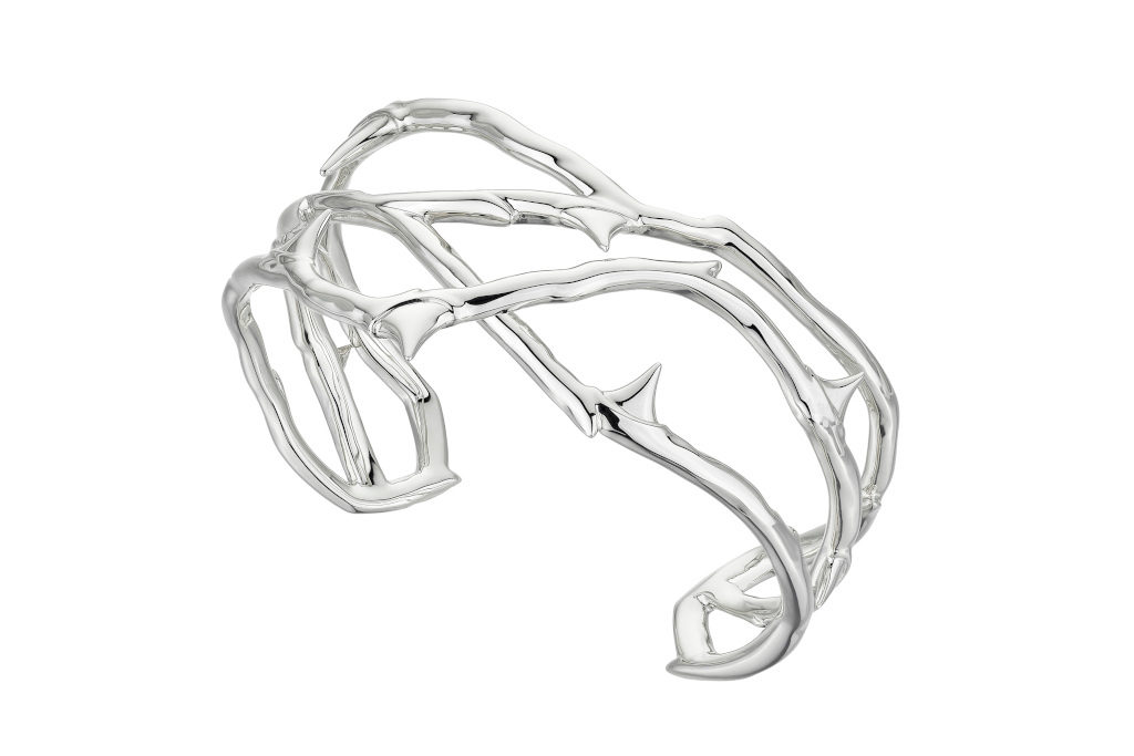 Shaun Leane Rose Thorn Small Cuff in Silver