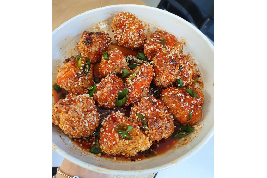 Madeleine Shaw Sticky Cauliflower Wings recipe 