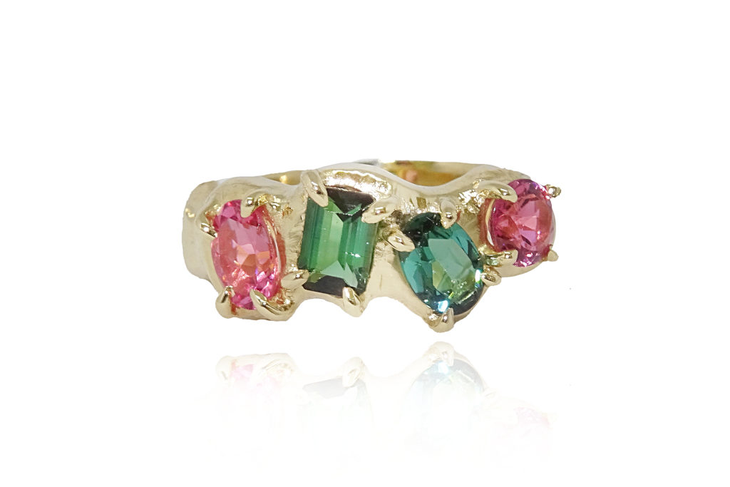Susannah King London Tourmaline Multiset Ring