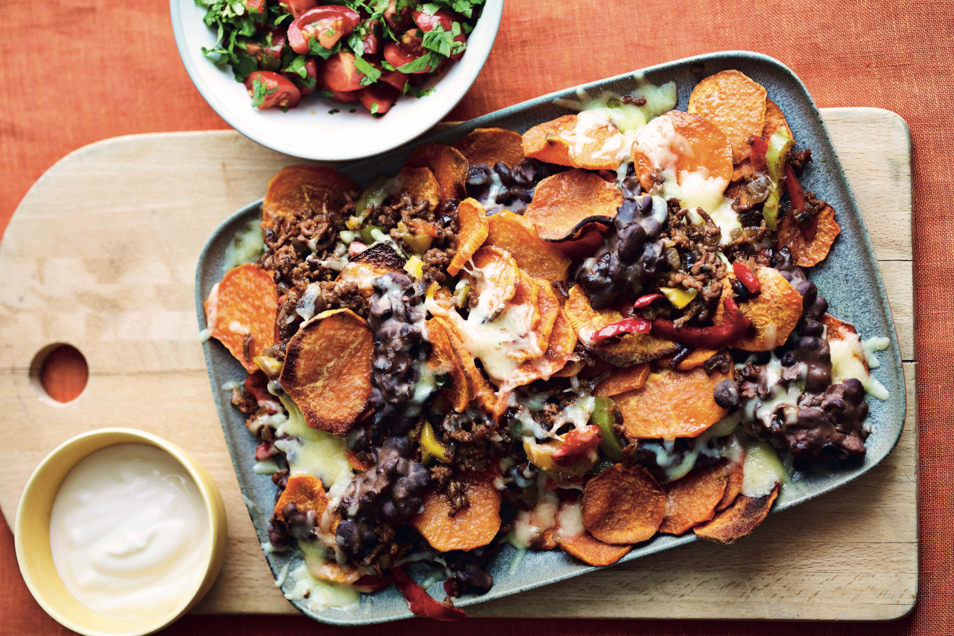 Sweet Potato Nachos joe wicks