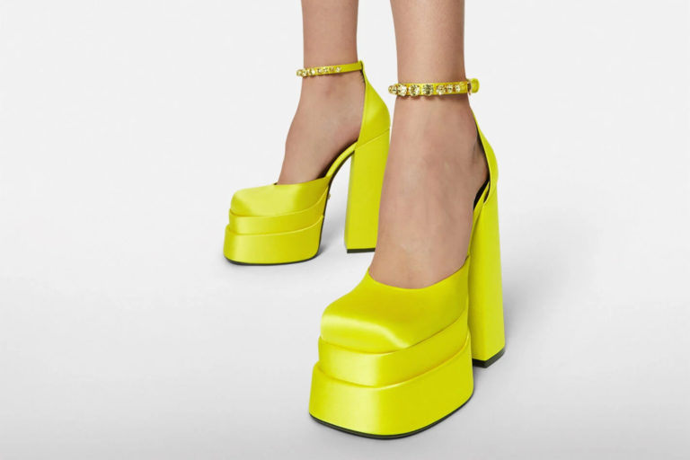 VERSACE MEDUSA AEVITAS PLATFORM PUMPS – TheLuxeLend