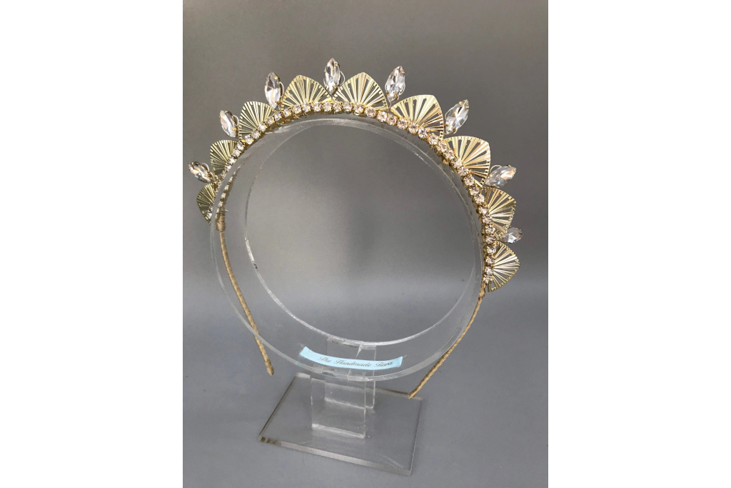 Tiara in display case