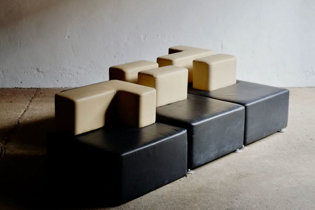 Sculptural sofa discount