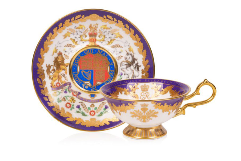 Platinum Jubilee Limited Edition Teacup and Saucer