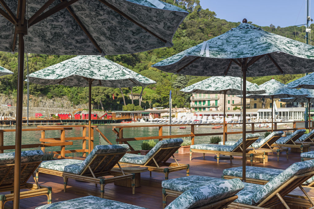 Dior spa pop up at Splendido Portofino