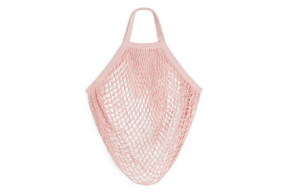 Pink net bag