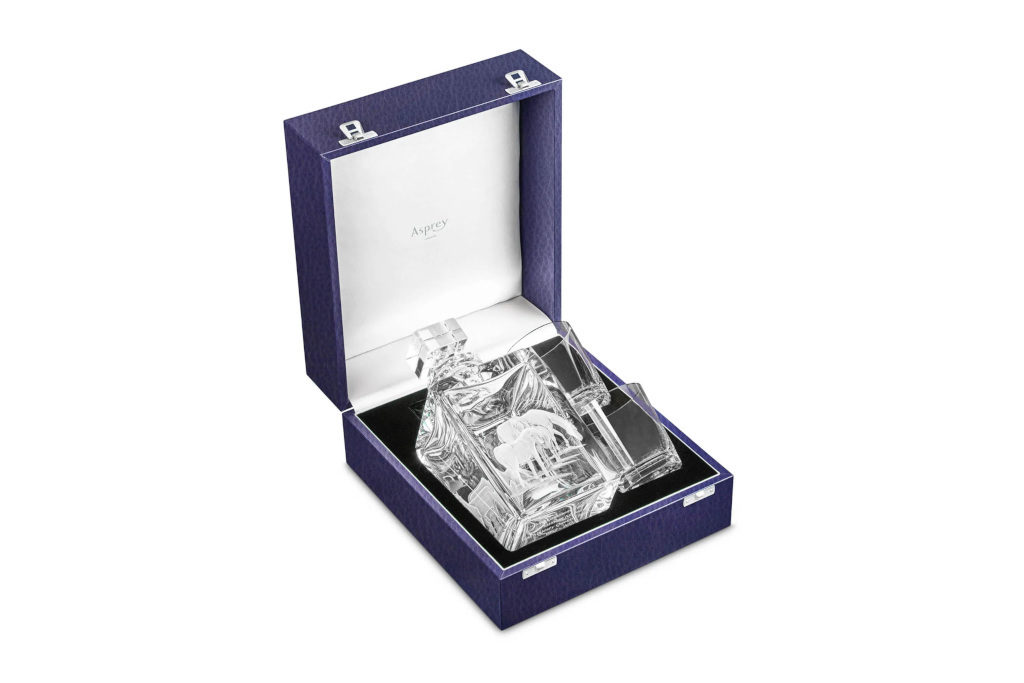 Platinum Jubilee decanter and tumbler set
