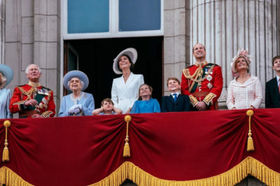 British Royal Family on Buckingham Palace Balcony