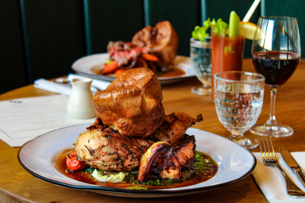 Chicken Sunday Roast the fat badger