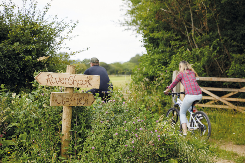 Cycling at the lakes, gloucestershire