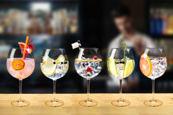 Gin cocktails