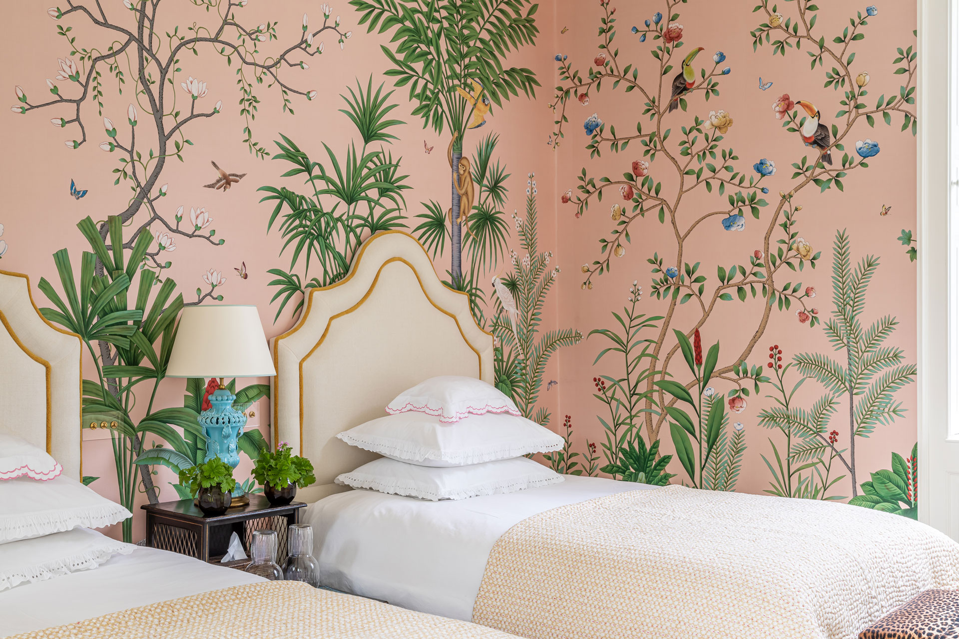 Why Matching Wallpaper and Curtains Always Works | Architectural Digest
