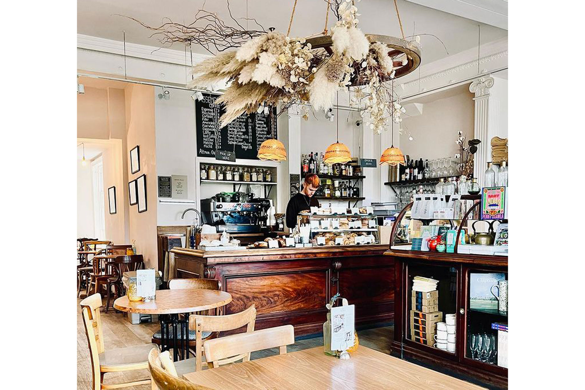 Common Cafe in Clapham, a view of the interior
