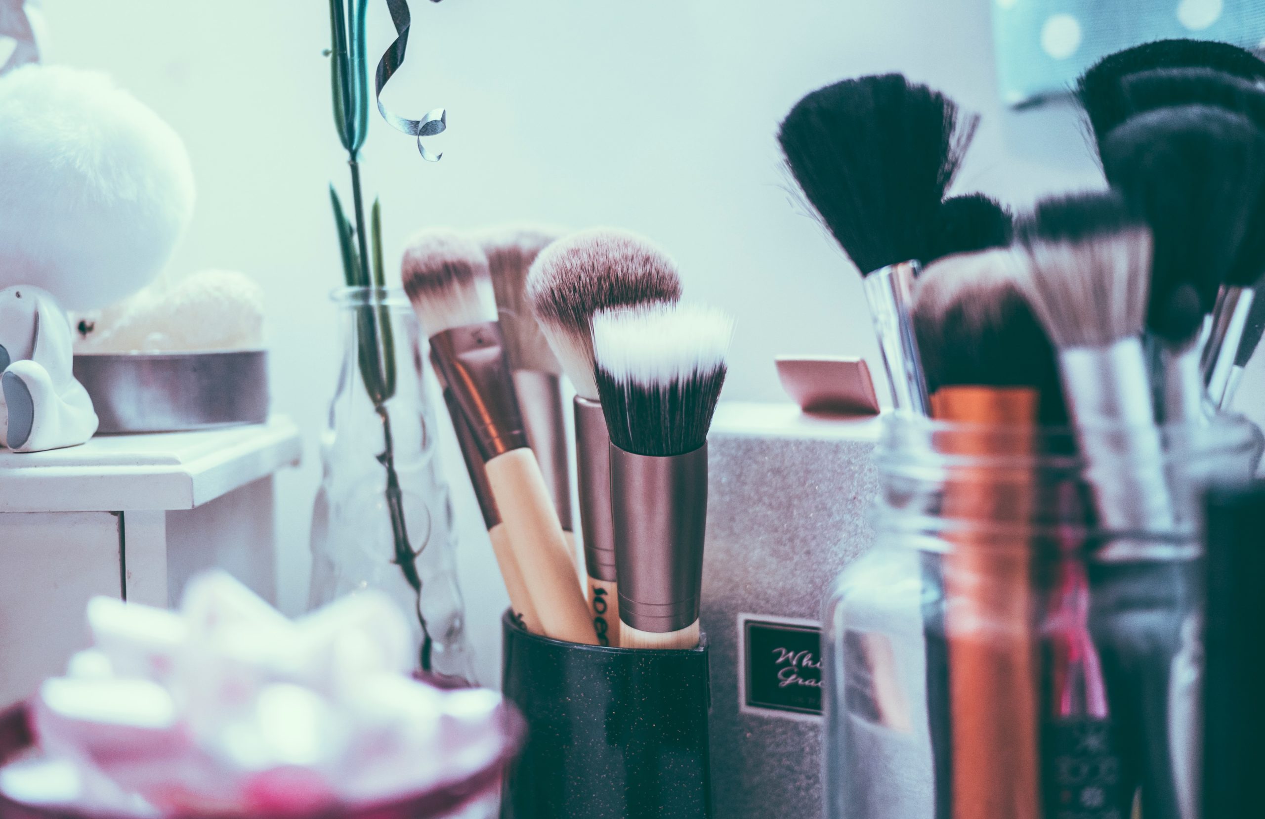 Make up brushes in jars - beauty documentaries
