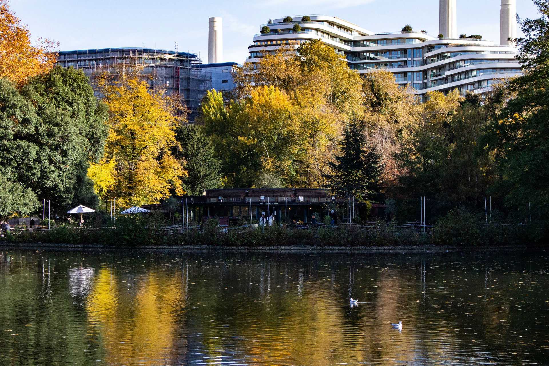The Pear Tree Cafe in Battersea Park