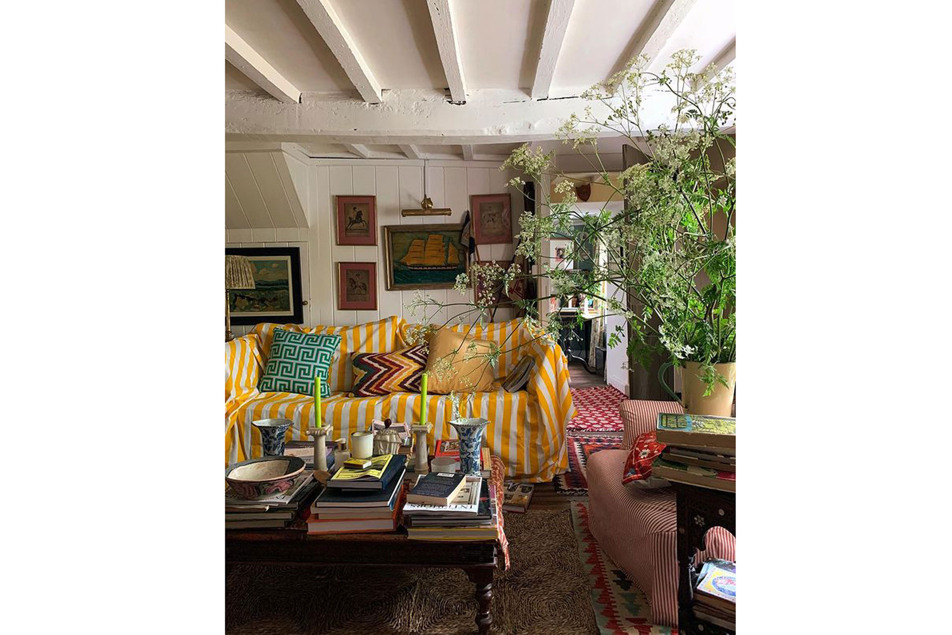 Country interior living room by SEAN A. PRITCHARD