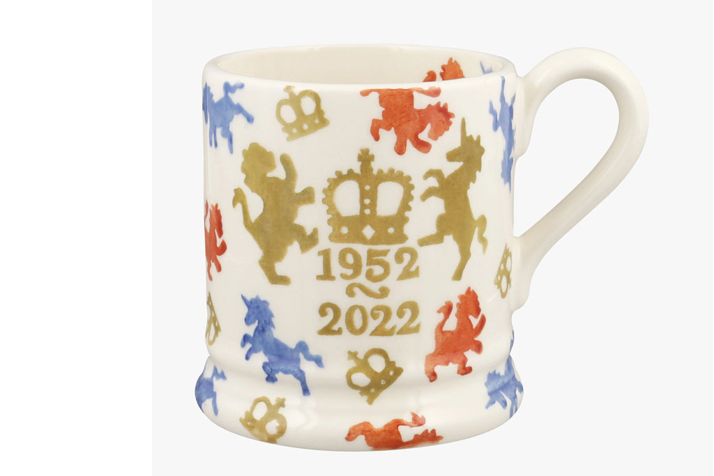 Emma Bridgewater Queen's Platinum Jubilee 1/2 Pint Mug