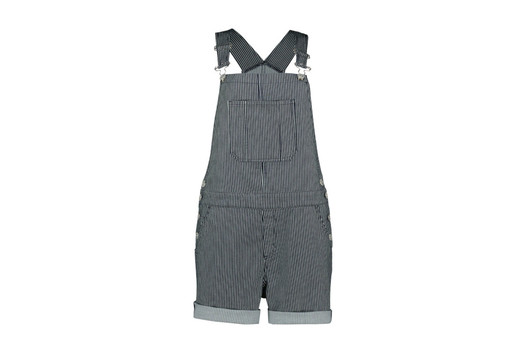 Black shorts dungarees