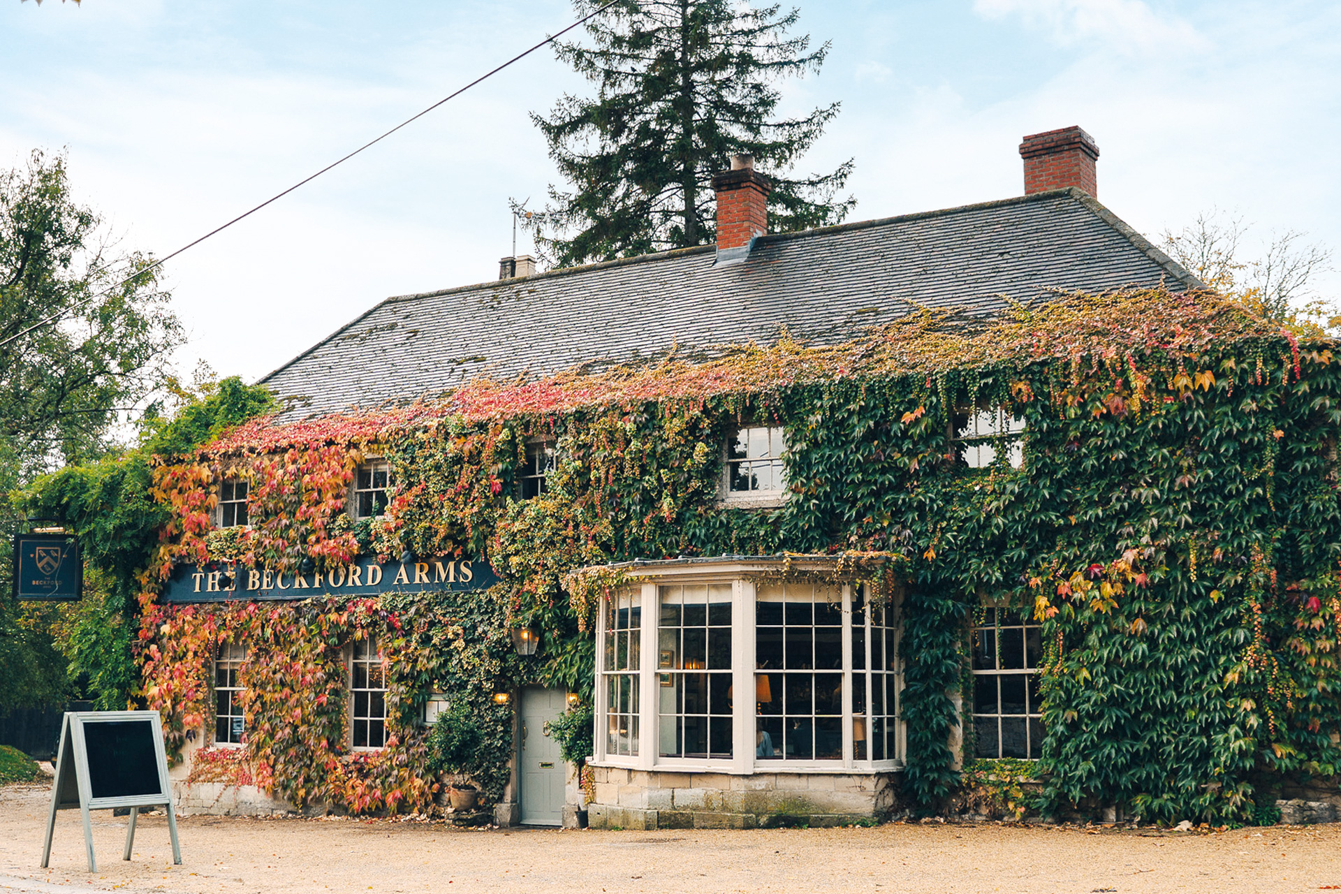 Exterior of The Beckford Arms