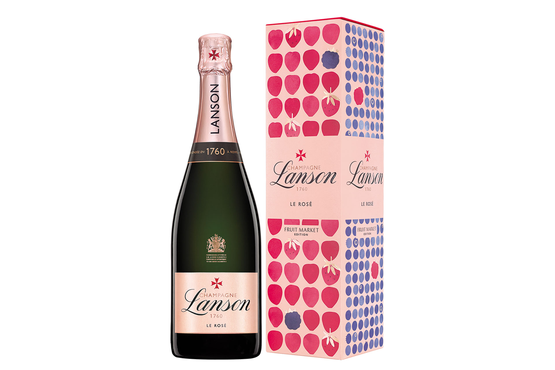 Lanson Rosé Fruit Market Champagne