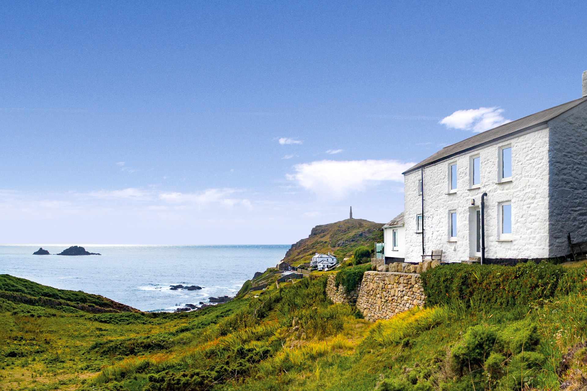 A cottage with Cornish sea views