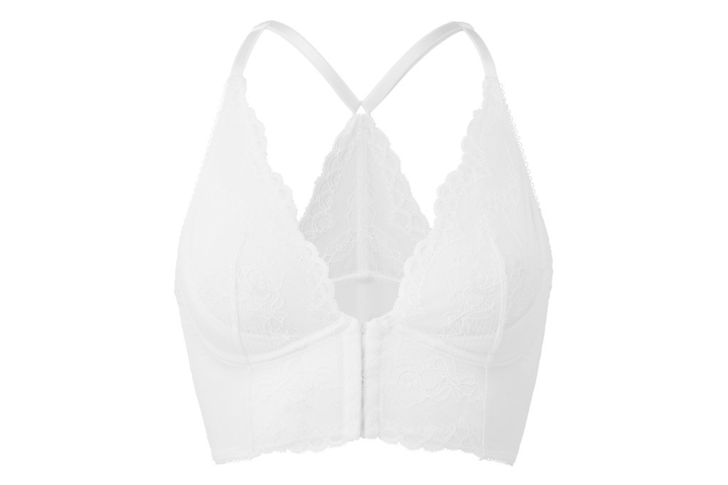 White bralette