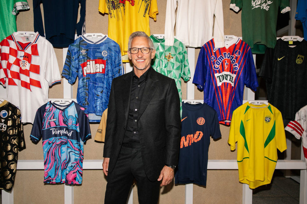 Gary Lineker, Football: Designing the Beautiful Game exhibition